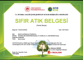 Zero Waste Certificate