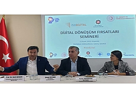 Our Deputy Chairman of the Board of Directors, Mrs. Pelin Karadeniz participated as a speaker at the Digital Transformation Opportunities Seminar.