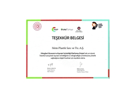 We Have Successfully Completed the Circular Economy and Resource Efficiency Platform Project We Have Successfully Completed the Circular Economy and Resource Efficiency Platform Project