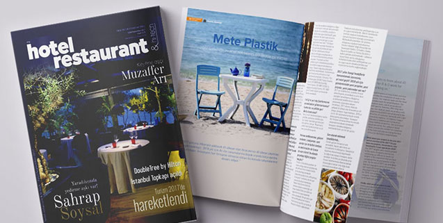 Hotel Restaurant & Hi-Tech magazine Mete Plastic interview!