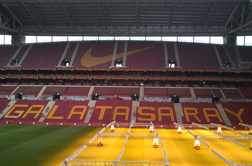 Prima Stadium Seats are in Galatasaray TT Arena